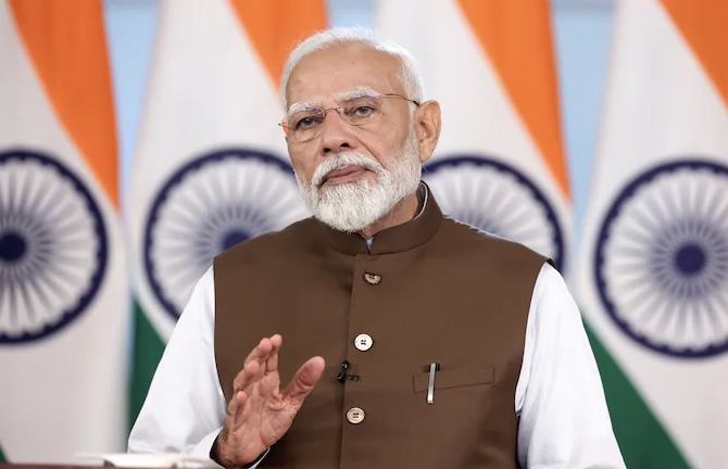 Constitution does not provide for reservations based on Religion: PM Modi Constitution does not provide for reservations based on Religion: PM Modi